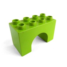 Duplo kostka 2x4x2 oblouk