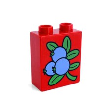 Duplo potisk 1x2x2 borůvky