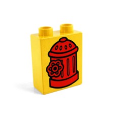 Duplo potisk 1x2x2 hydrant