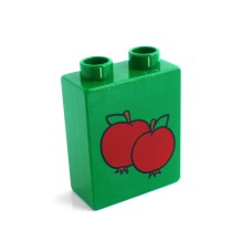 Duplo potisk 1x2x2 dvě jablka