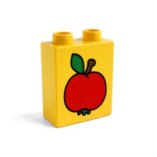 Duplo potisk 1x2x2 jablko