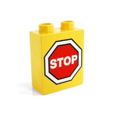 Duplo potisk 1x2x2 značka stop