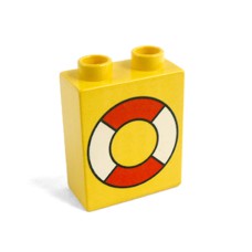 Duplo potisk 1x2x2 záchranný kruh