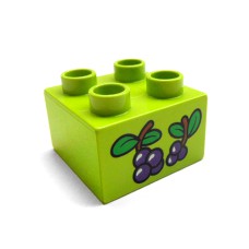 Duplo potisk 2x2 borůvky