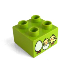 Duplo potisk 2x2 líhnoucí se kuřátka