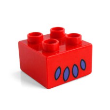 Duplo potisk 2x2 lví tlapa