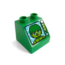 Duplo šikmý potisk 2x2x1.5 Hulk