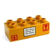 Duplo potisk 2x4 křehký balík