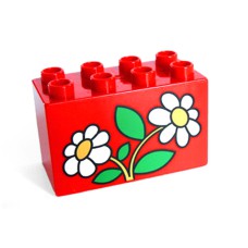 Duplo potisk 2x4x2 kopretiny