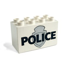 Duplo potisk 2x4x2 policie