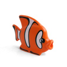 Duplo ryba klaun s bílými pruhy (Nemo)