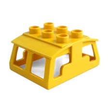 Duplo střecha lokomotivy 2x3