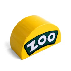 Duplo oblý potisk 2x4x2 ZOO